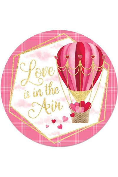 Shop For 12" Metal Sign: Love Is In The Air MD1073