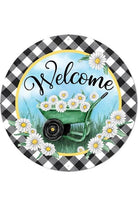 Shop For 12" Metal Sign: Welcome Wheelbarrow MD0883