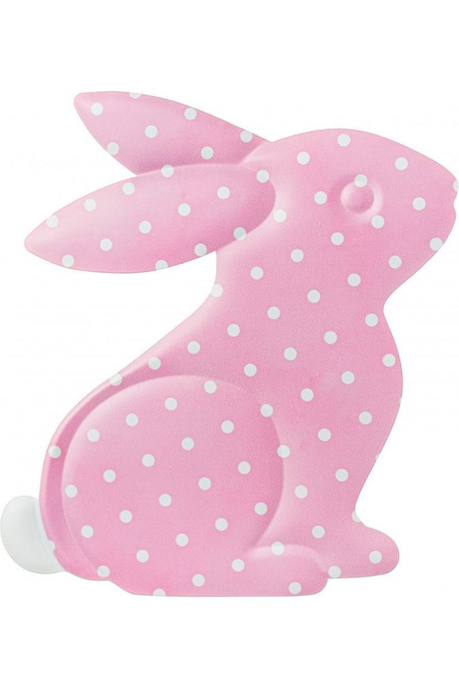 Shop For 12" Metal Sitting Bunny: Pink MD105456