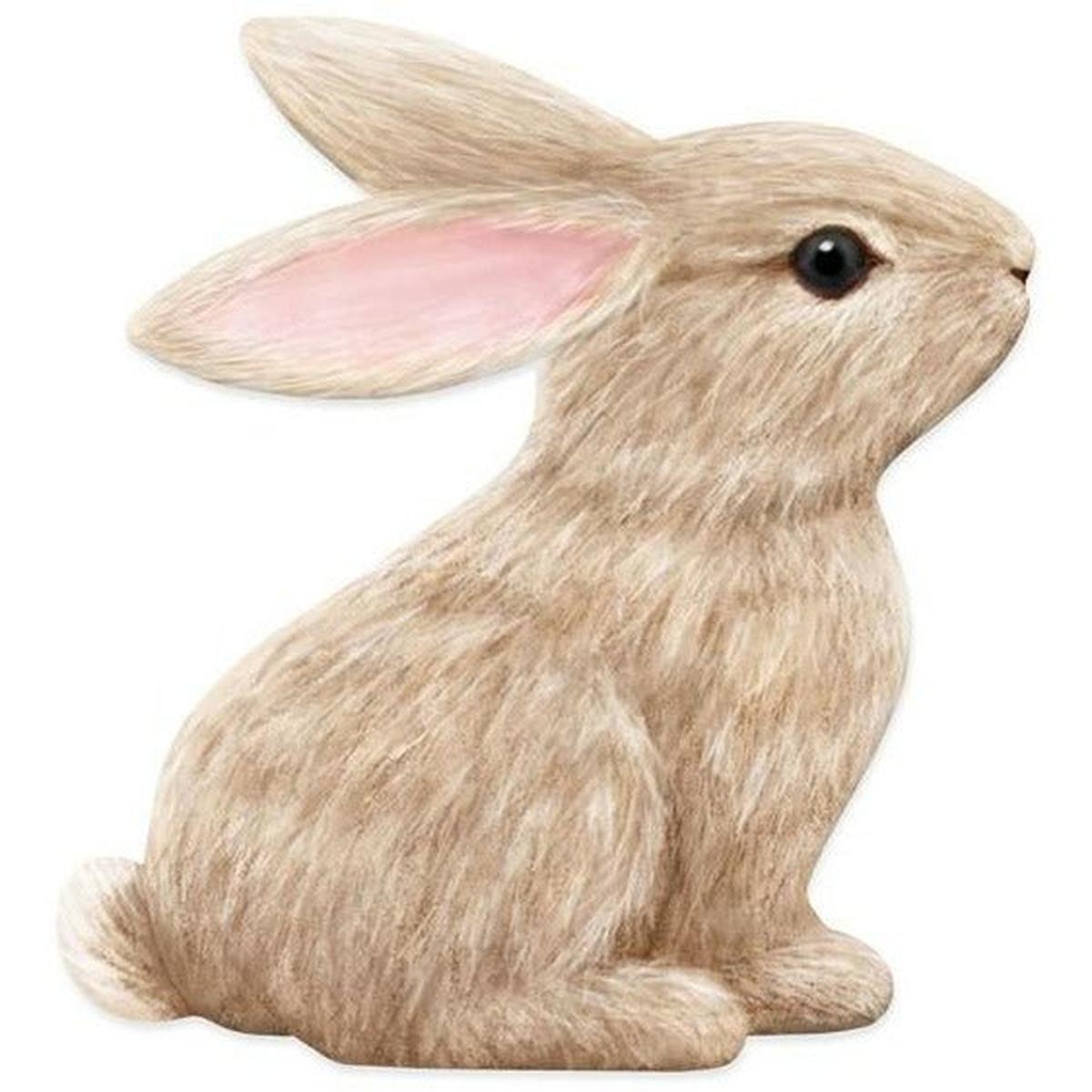 Shop For 12" Metal Sitting Bunny: Tan at Michelle's aDOORable Creations