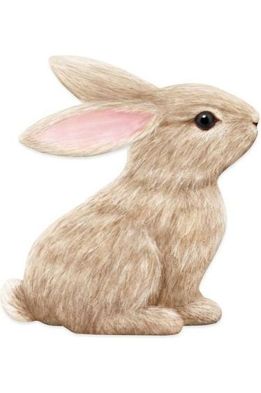 Shop For 12" Metal Sitting Bunny: Tan MD105304