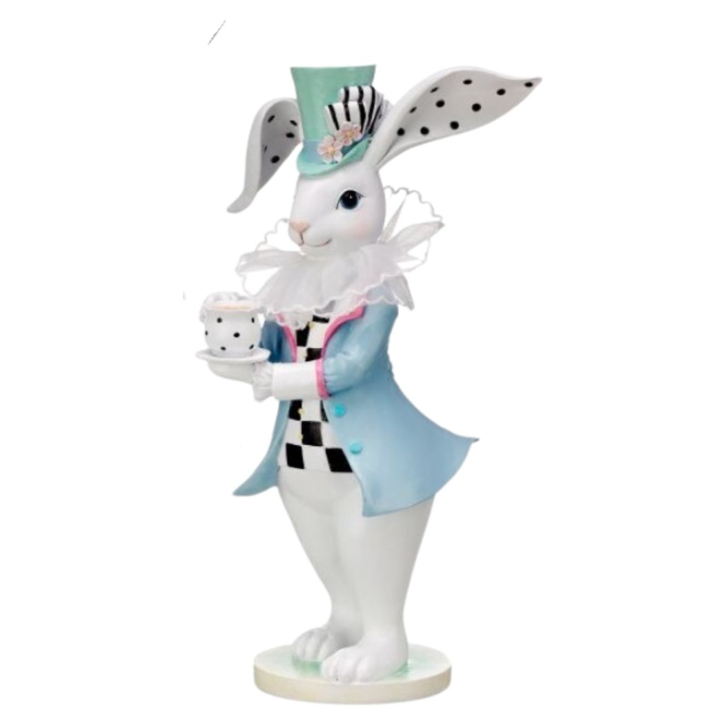 Shop For 12" Resin & Fabric Brunch Bunny at Michelle's aDOORable Creations