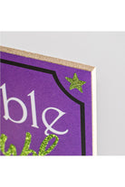 12" Wooden Sign: Cauldron Bubble Sign - Michelle's aDOORable Creations - Wooden/Metal Signs