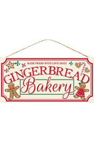 12" Wooden Sign: Gingerbread Bakery - Michelle's aDOORable Creations - Wooden/Metal Signs