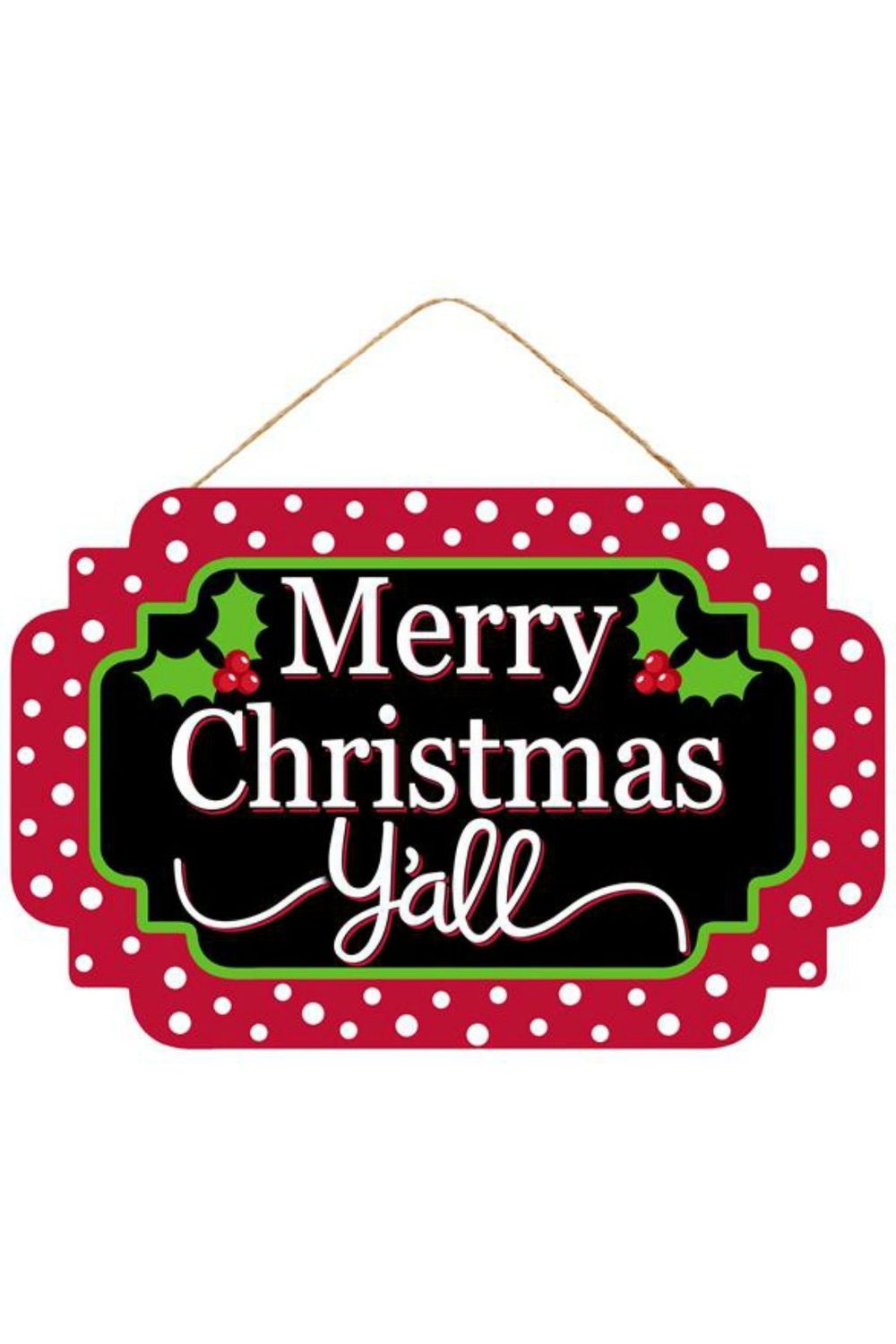Shop For 12" Wooden Sign: Merry Christmas Yall AP8302