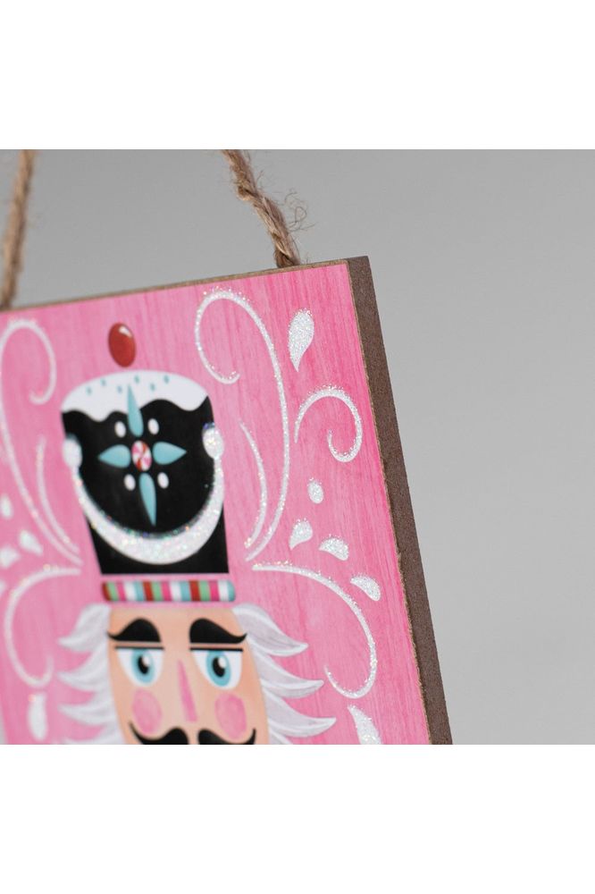 Shop For 12" Wooden Sign: Nutcracker Pink at Michelle's aDOORable Creations