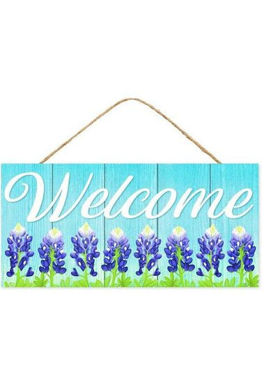 Shop For 12" Wooden Sign: Welcome Bluebonnets AP7267