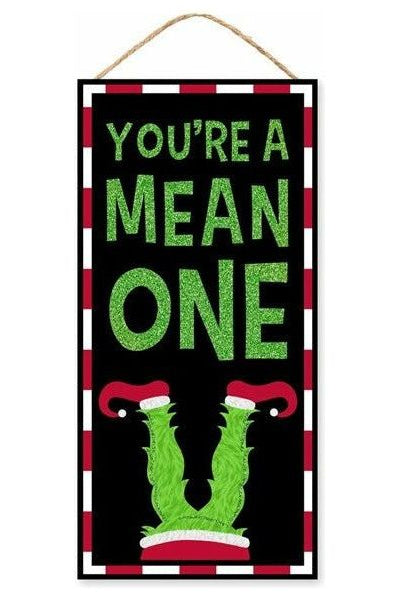 Shop For 12" Wooden Sign: Your A Mean One AP8976