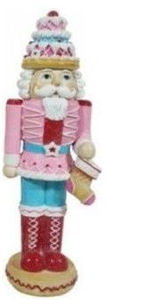 12.5" Resin Sweets Nutcracker - Michelle's aDOORable Creations - Holiday Ornaments