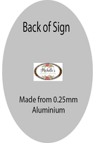 12in Waterproof Sign: Cracked Easter Bunny Egg - Michelle's aDOORable Creations - Signature Signs