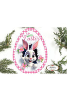 12in Waterproof Sign: Happy Easter Bunny Egg - Michelle's aDOORable Creations - Signature Signs
