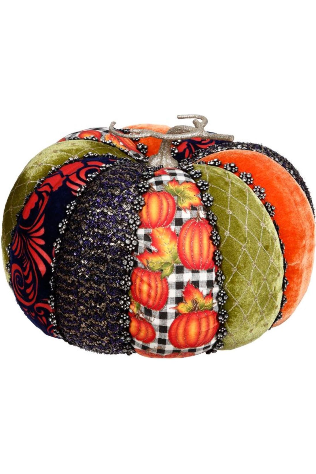 Shop For 13" Designer Autumn Pumpkin: Multi at Michelle's aDOORable Creations