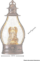 13" LED Nativity Lantern Water Globe - Michelle's aDOORable Creations - Water Lantern