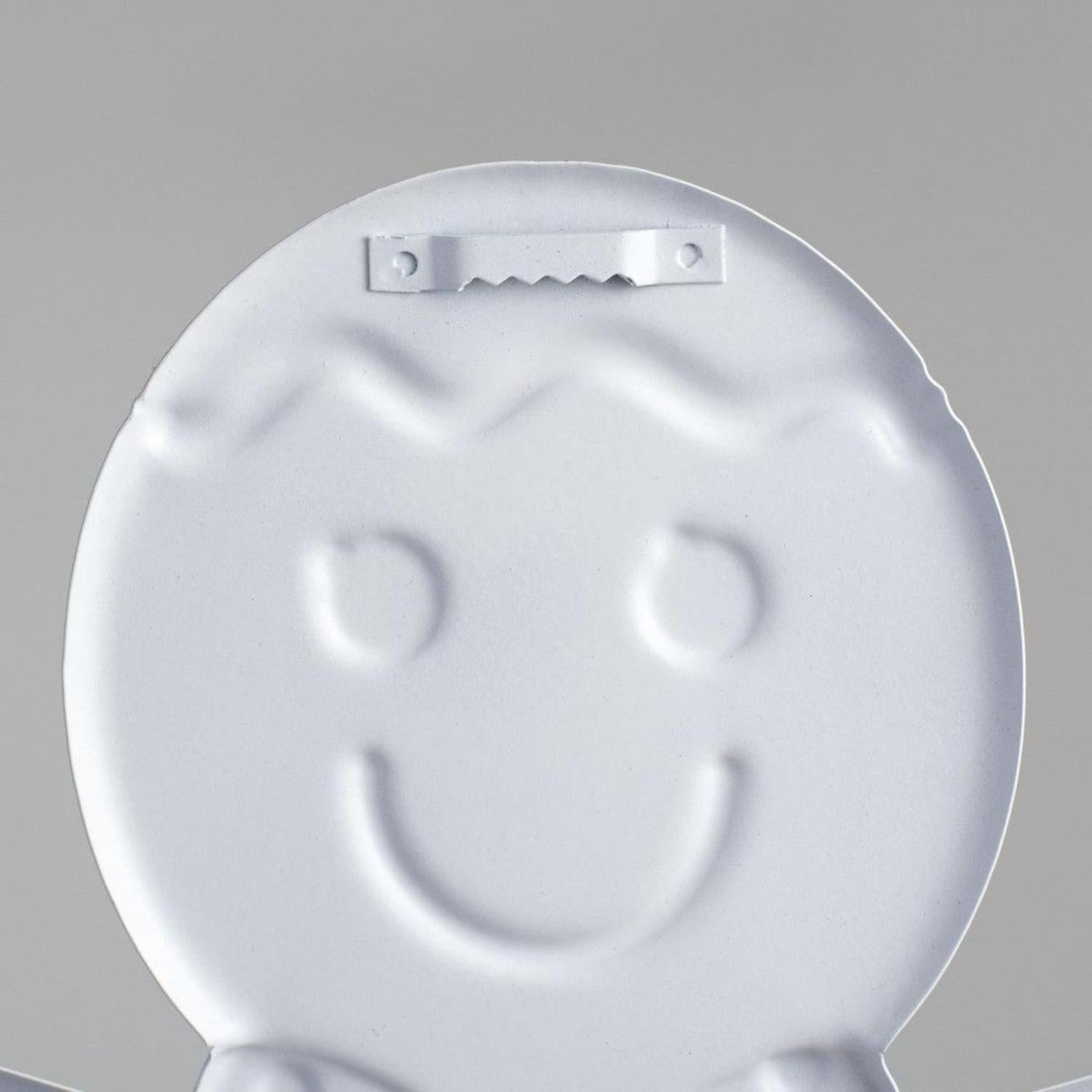 Shop For 13" Metal Embossed Gingerbread: Boy (Pink) at Michelle's aDOORable Creations