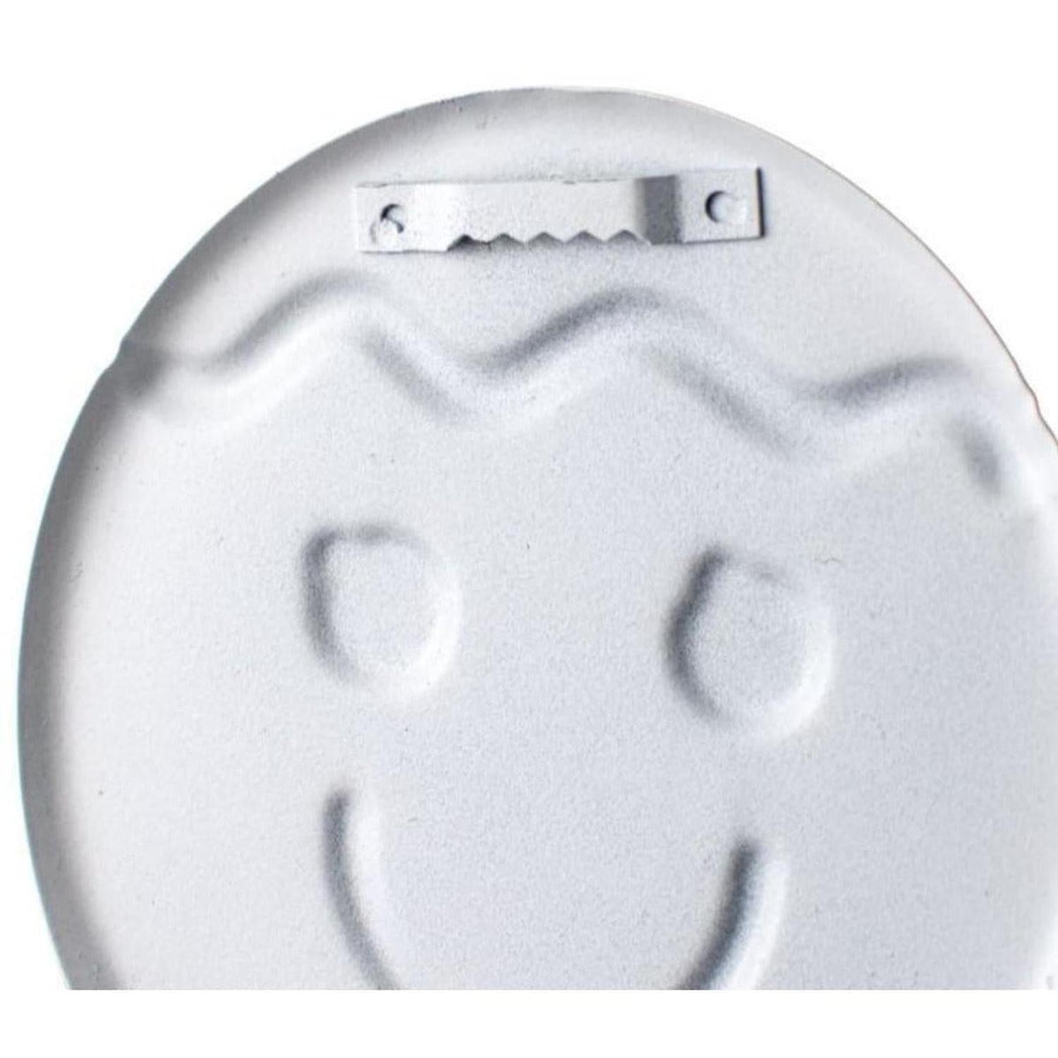 13" Metal Embossed Gingerbread: Boy (Red)