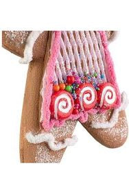 Shop For 13" Pink Gingerbread Ornament 85390BN