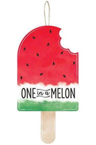 13" Wooden Popsicle Sign: Melon - Michelle's aDOORable Creations - Wooden/Metal Signs