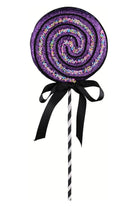 13.75" Glitter Lollipop Pick (Assorted) - Michelle's aDOORable Creations - Sprays and Picks
