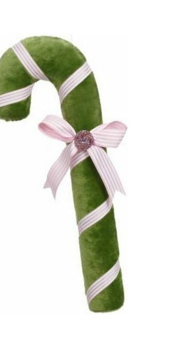 14" Candy Cane Ornament - Michelle's aDOORable Creations - Wreath Enhancement