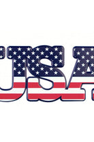 14" Metal Sign: USA Flag - Michelle's aDOORable Creations - Wooden/Metal Signs