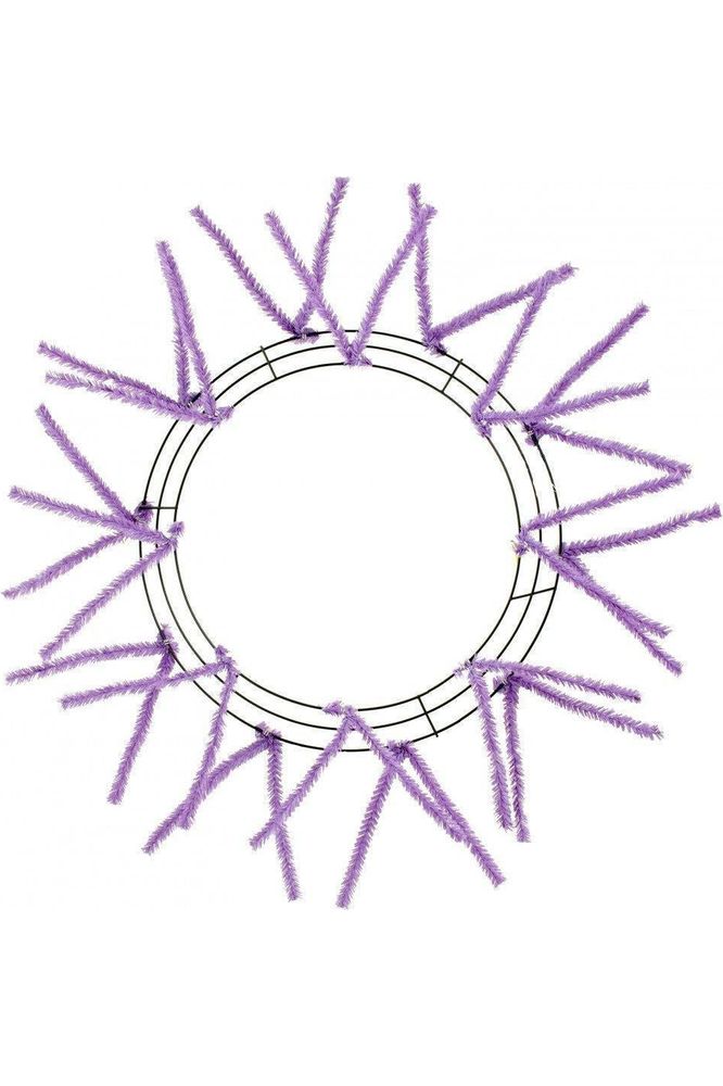 15-24" Pencil Work Wreath Form: Lavender - Michelle's aDOORable Creations - Work Wreath Form