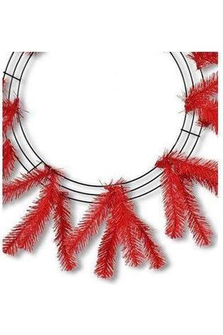 Shop For 15 - 24" Work Wreath Form: Red at Michelle's aDOORable Creations