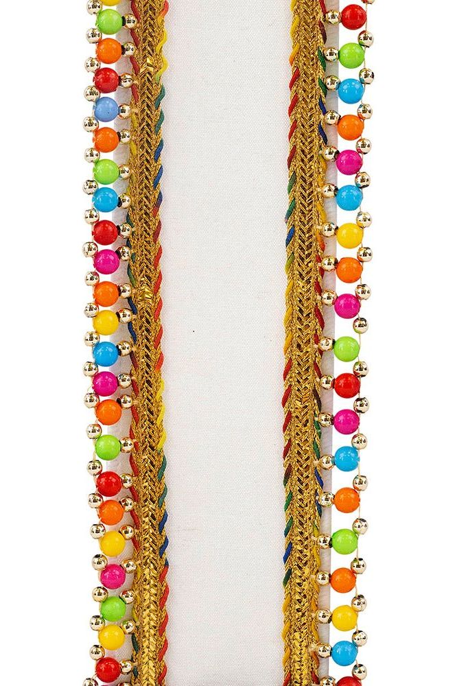 Shop For 1.5" Beaded Candy Edge Ribbon: White (5 Yards) at Michelle's aDOORable Creations