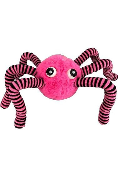 Shop For 15" Faux Fur Spider Wreath Accent: Pink & Black 56968PK