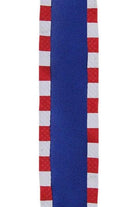 Shop For 1.5" Faux Royal Burlap/Stripe Edge Ribbon: Royal Blue (10 Yards) RGC8134A1