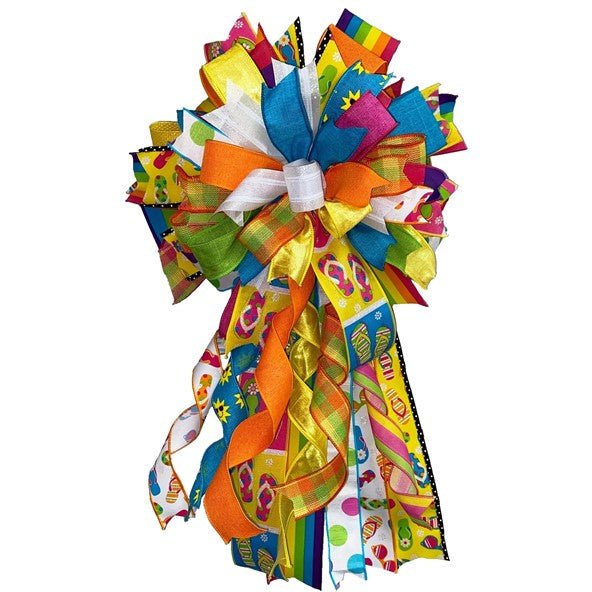 Shop For 1.5" Flip Flop and Sunglasses Ribbon: Yellow (10 Yard) at Michelle's aDOORable Creations