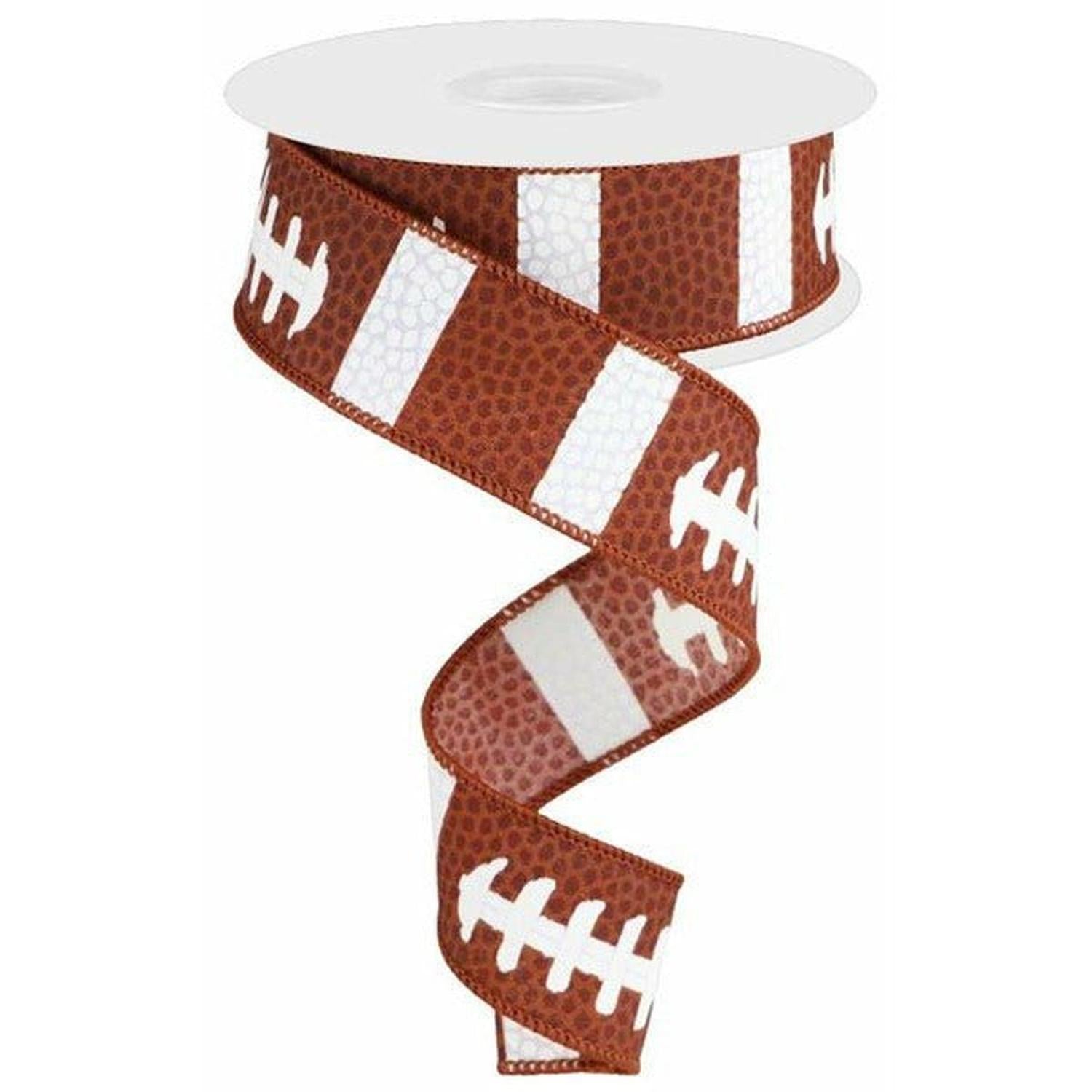 1.5" Football Laces Ribbon (10 Yard)