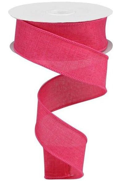 Shop For 1.5" Royal Burlap Ribbon: Hot Pink (10 Yards) RG127811