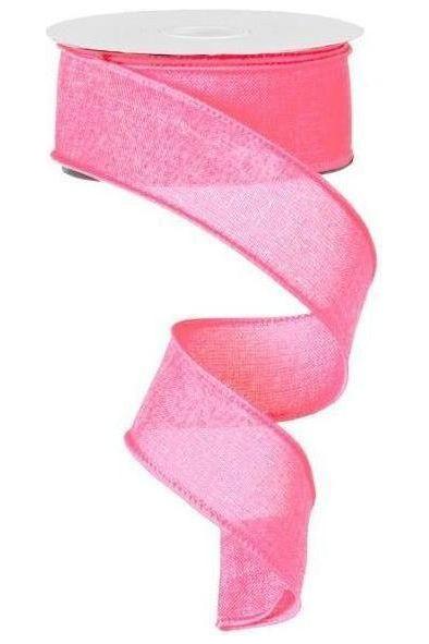 Shop For 1.5" Royal Burlap Ribbon: Pink (10 Yards) at Michelle's aDOORable Creations