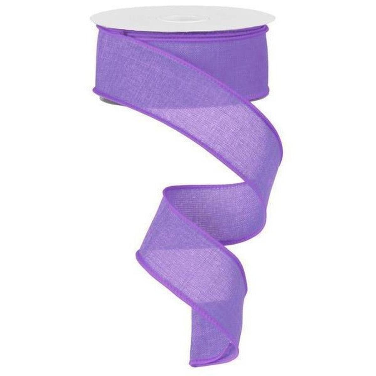 Shop For 1.5" Royal Canvas Ribbon: Lavender (10 Yards) at Michelle's aDOORable Creations