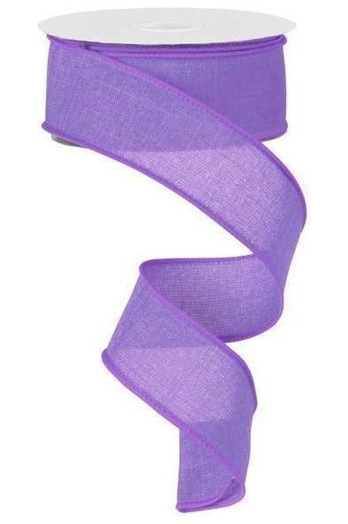 Shop For 1.5" Royal Canvas Ribbon: Lavender (10 Yards) at Michelle's aDOORable Creations