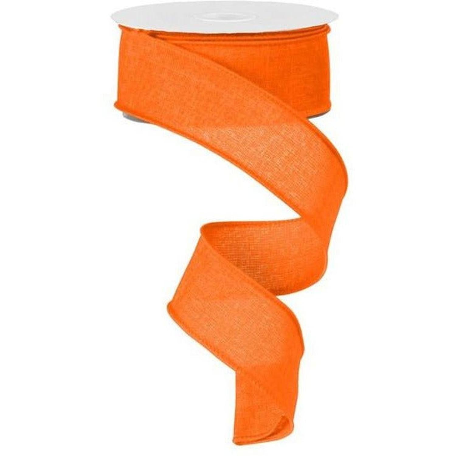 Shop For 1.5" Royal Canvas Ribbon: New Orange (10 Yards) at Michelle's aDOORable Creations
