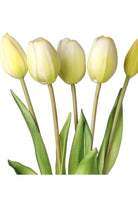 15" Soft Touch Tulip Bundle: Yellow - Michelle's aDOORable Creations - Sprays and Picks