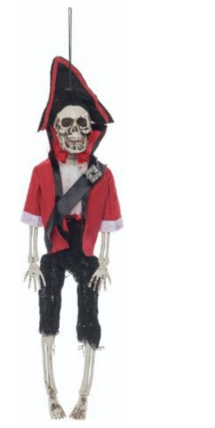 15" Spooky Skeleton Ornament - Michelle's aDOORable Creations - Halloween Decor