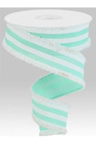 Shop For 1.5" Vertical Stripe Drift Ribbon: Mint Green (10 Yards) RGA8304AN