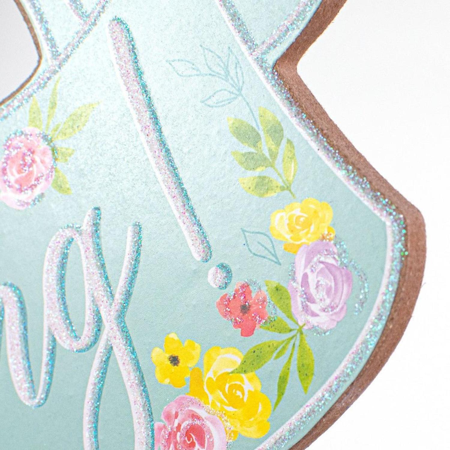 15" Wooden Banner Sign: Hello Spring