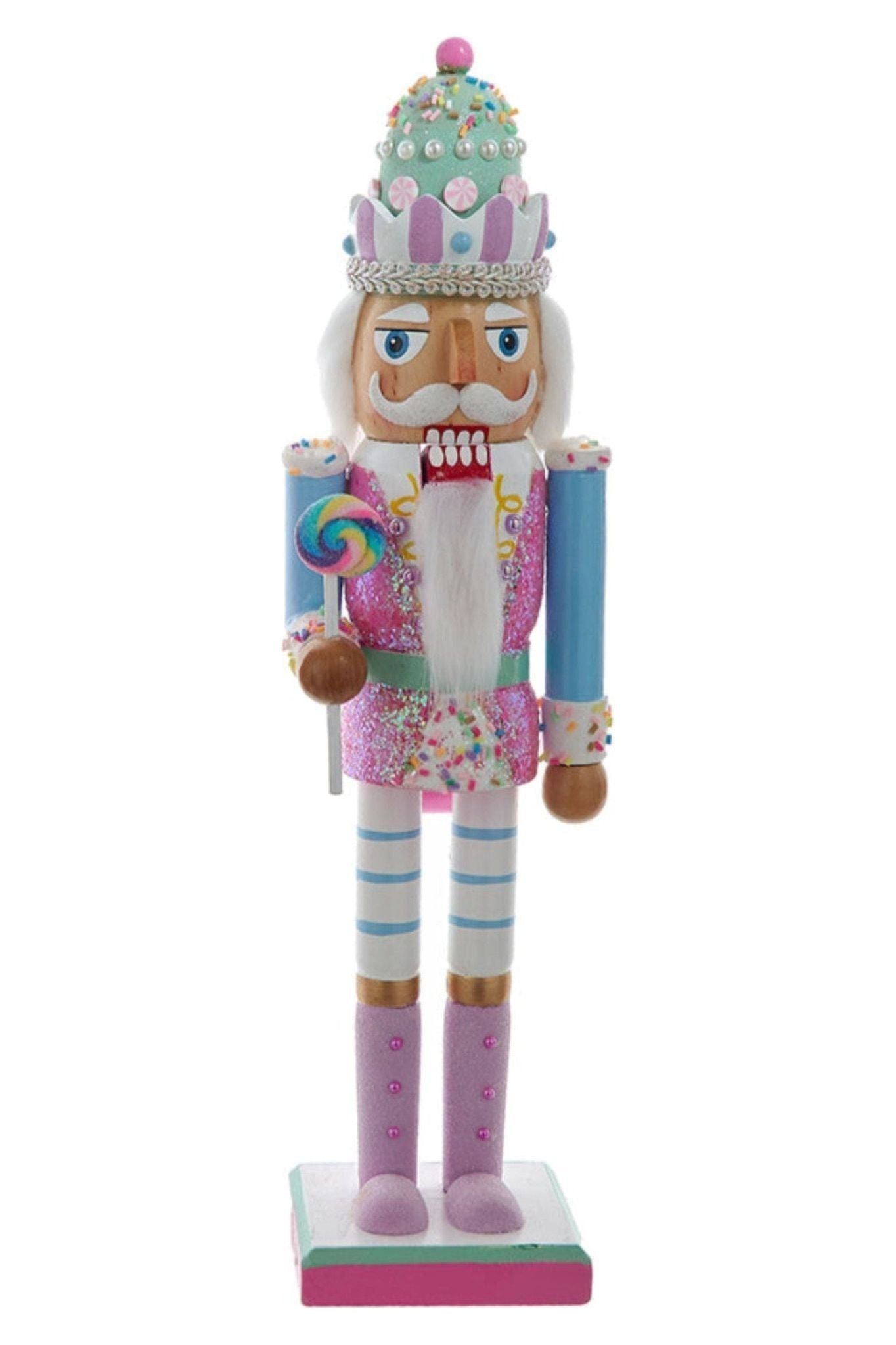 Shop For 15" Wooden Candy Color Nutcrackers at Michelle's aDOORable Creations