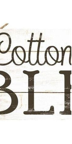 15" Wooden Sign: Cotton Pickin Blessed - Michelle's aDOORable Creations - Wooden/Metal Signs