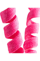 16" Frizzy Fuzzy Curly Pick: Hot Pink - Michelle's aDOORable Creations - Sprays and Picks