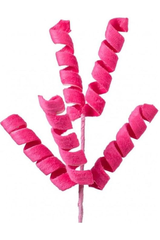 Shop For 16" Frizzy Fuzzy Curly Pick: Hot Pink 63388BT