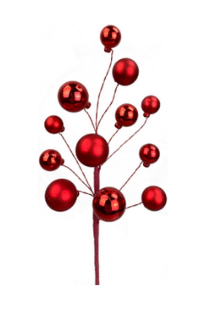 Shop For 16" Ornament Ball Pick: Red 85691RD