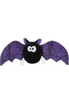 16" Plush Bat Web Lace Wings: Purple - Michelle's aDOORable Creations - Sprays and Picks