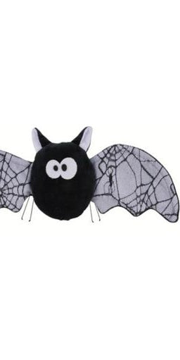 16" Plush Bat Web Lace Wings: White - Michelle's aDOORable Creations - Sprays and Picks
