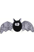 16" Plush Bat Web Lace Wings: White - Michelle's aDOORable Creations - Sprays and Picks