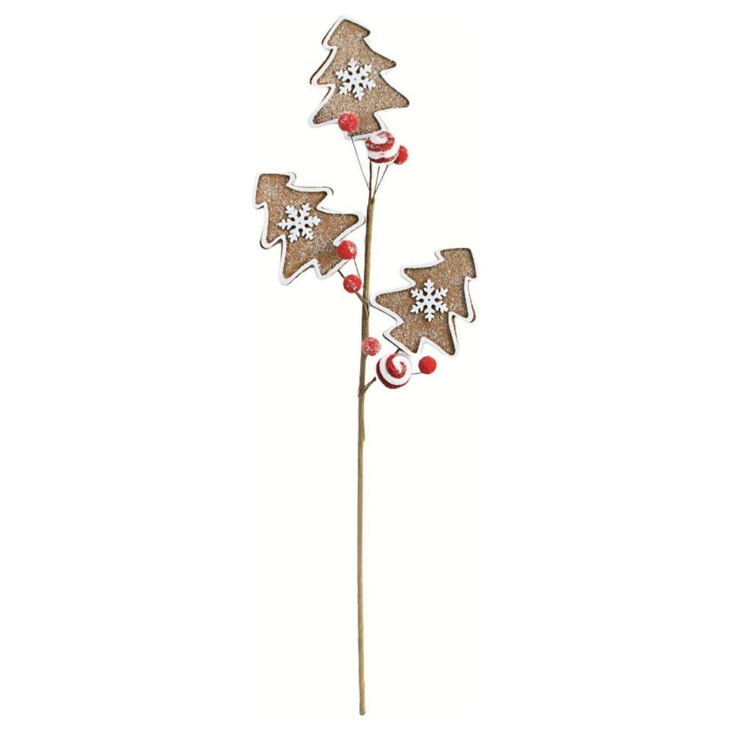 17" Christmas Tree Cookie Spray: Peppermint