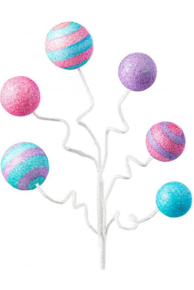 Shop For 17" Glitter Ball Pick: Pink/Blue/Lavender HE4156A8